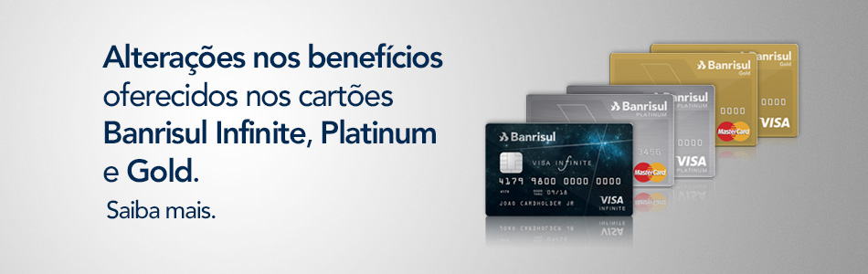 Portal Internet Banrisul  Cartões Banrisul