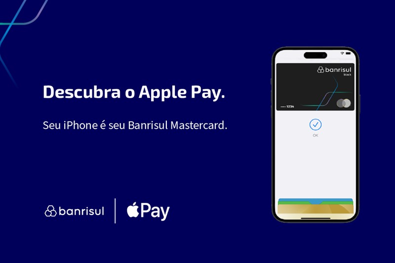 Banrisul oferece servio de suporte ao Apple Pay