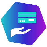 ilustrao de mo segurando carto