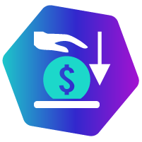 ilustrao de mo inserindo moeda em local representando depsito