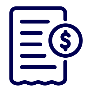 �cone de ticket com cifr�o.