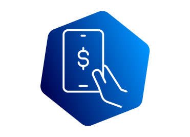 ilustra��o de m�o segurando telefone com cifr�o