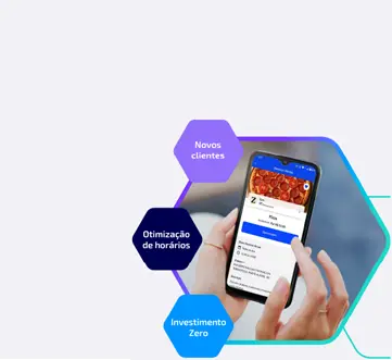 imagem de celular com tela do banrisul ofertas
